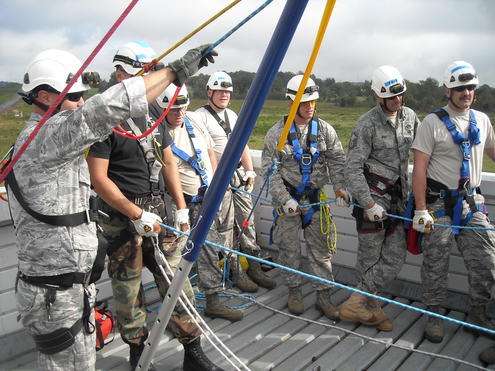 To the rescue: 188th hosts urban search and rescue training