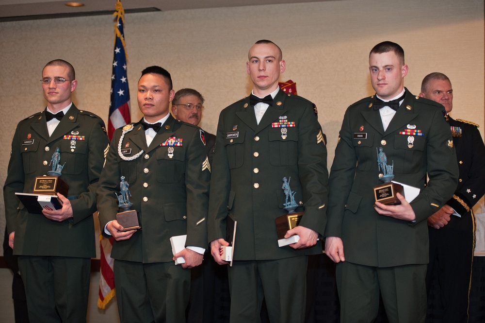 Top Guardsmen recognized at weekend conference