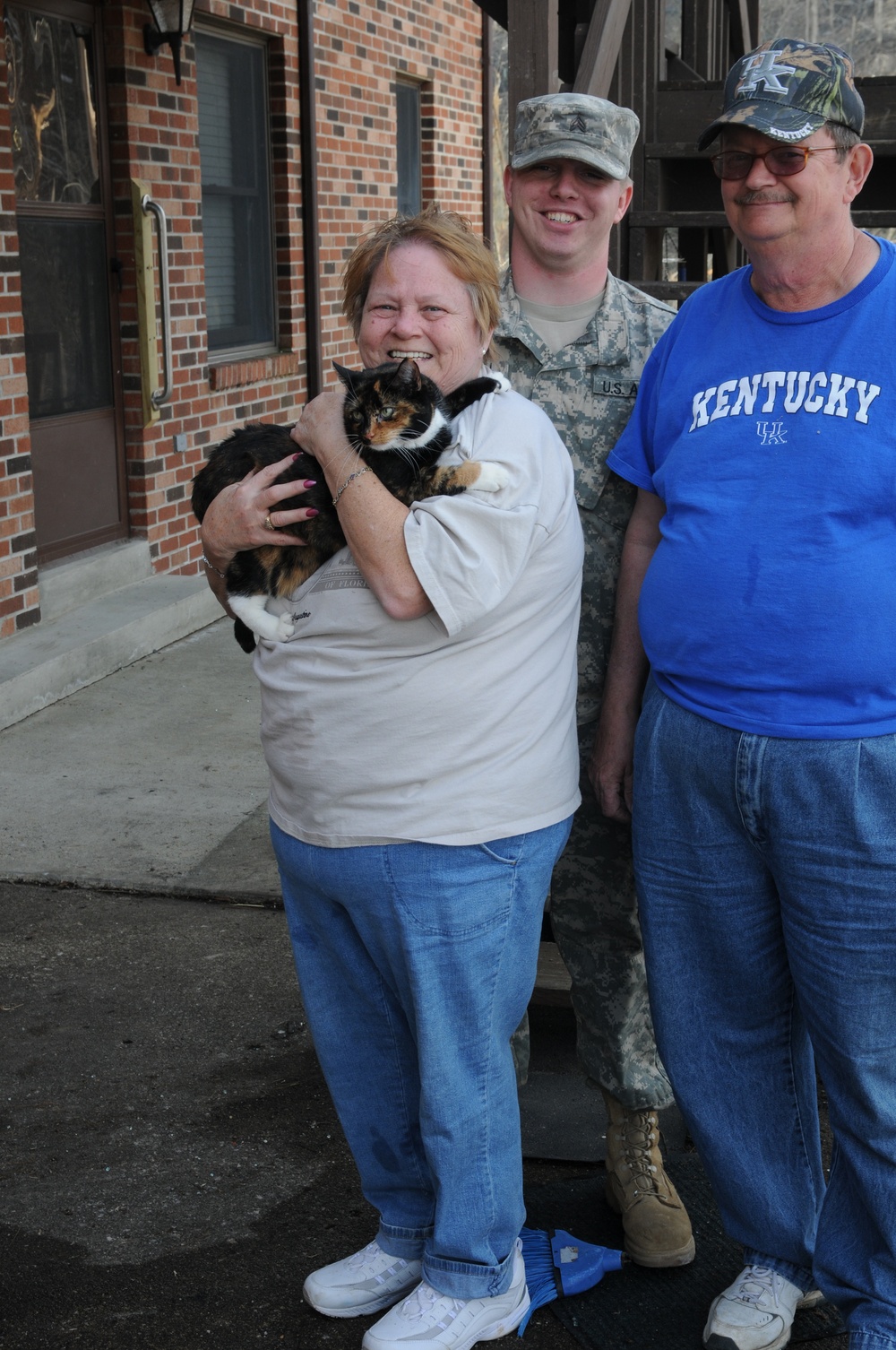 Soldier humbled to help fellow Kentuckians