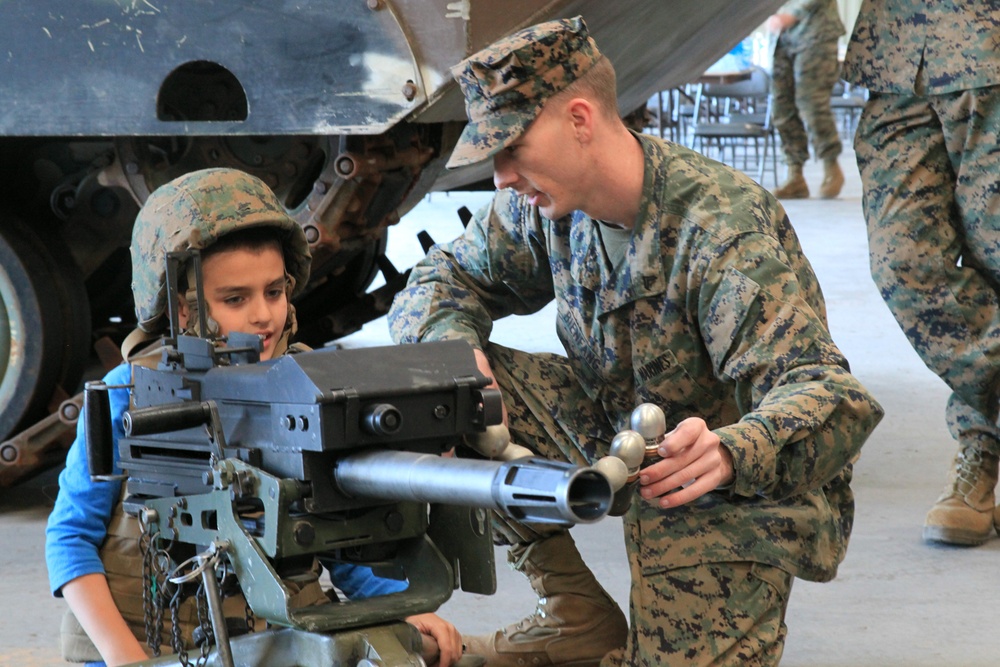 Marines get unique opportunity to bond with their children