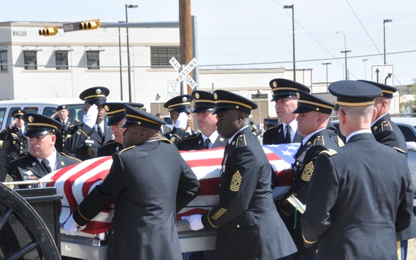 SMA Wooldridge interment ceremony