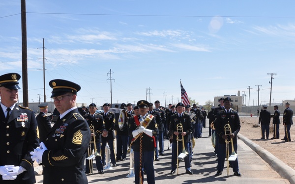 SMA Wooldridge interment ceremony