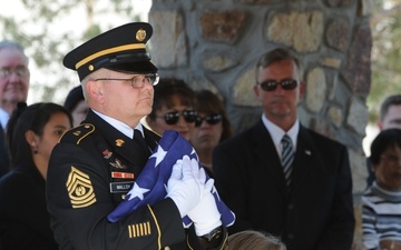 The first Sergeant Major of the Army William O. Wooldridge is laid to rest