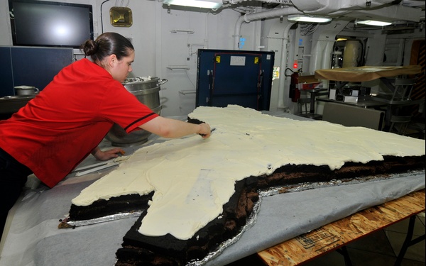 USS Carl Vinson sailors at work