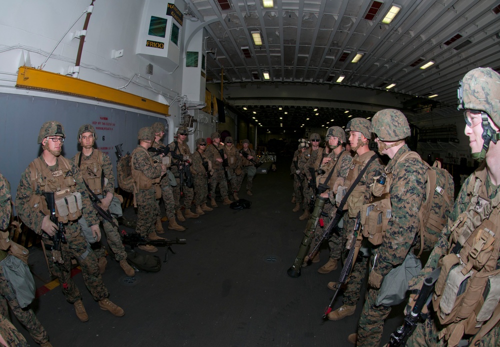 USS Essex action