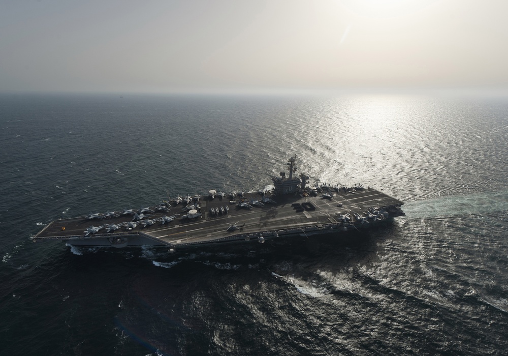 USS Carl Vinson action