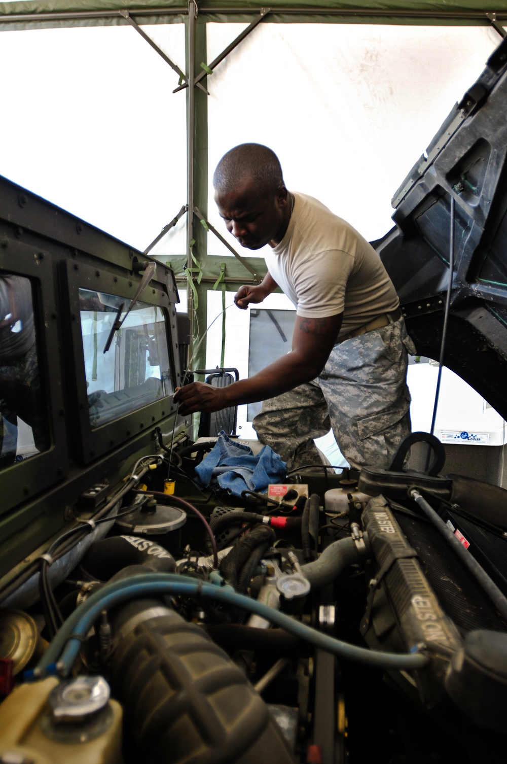 Mechanic at work