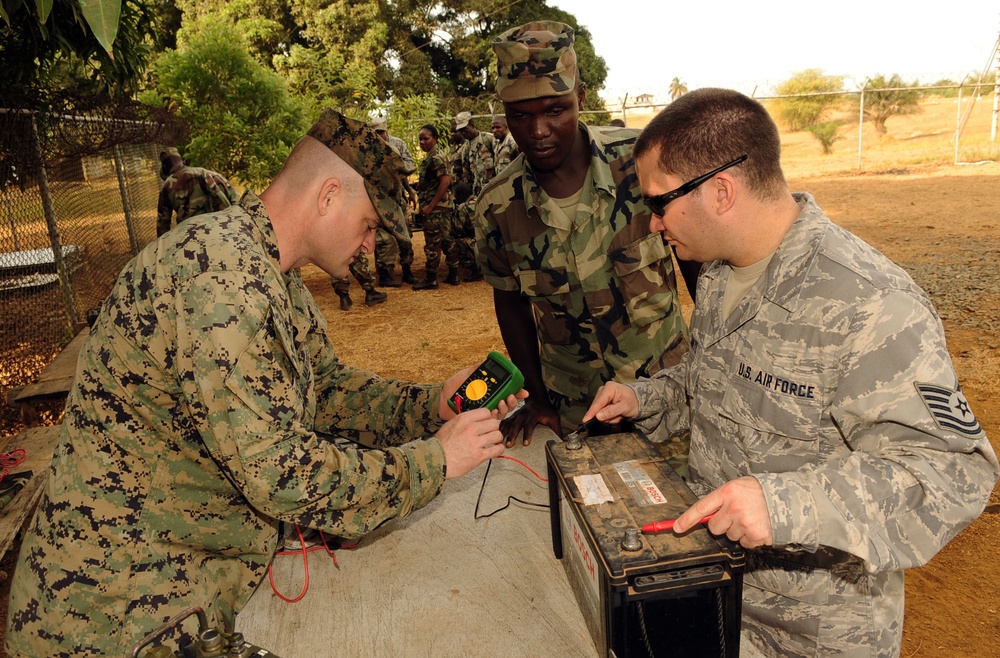 AFL communication troops successfully test radio abilities