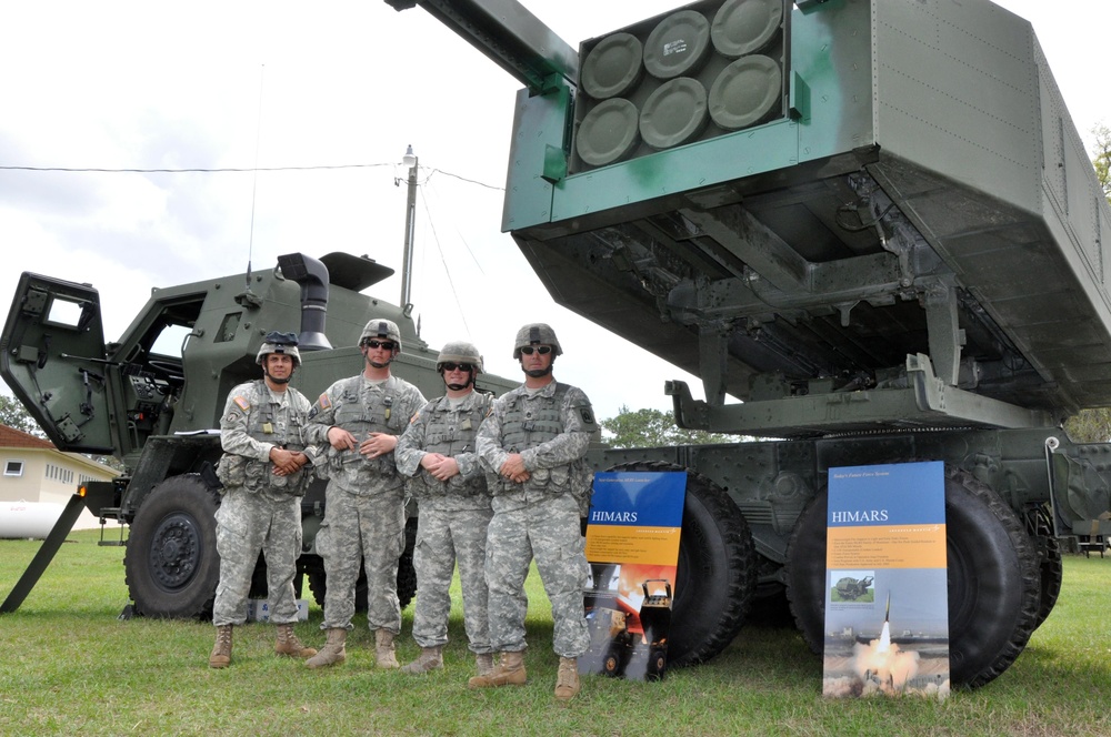 Florida Guardsmen fire HIMARs for the first time at Camp Blanding