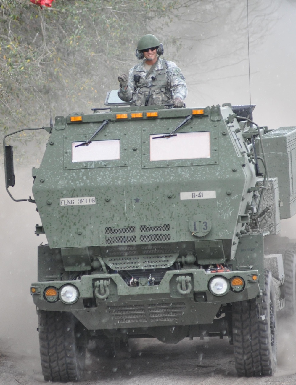 Florida guardsmen fire HIMARs for the first time at Camp Blanding