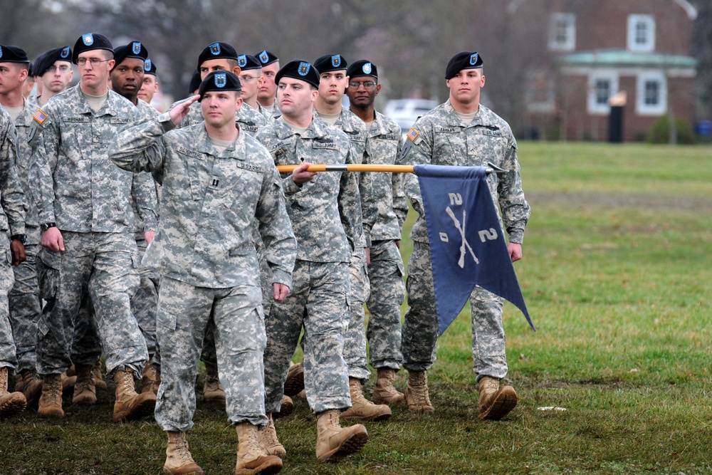 2nd Battalion, 2nd Infantry Regiment changes command