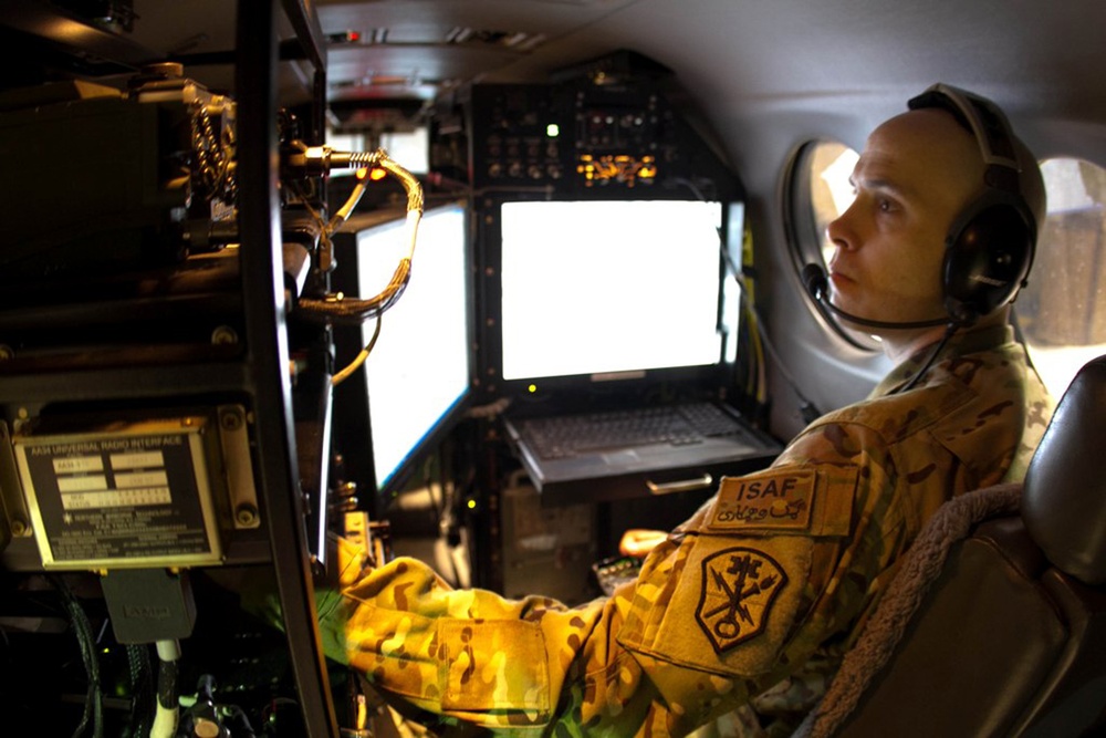 Detachment 54 provides ISR support over the skies of Afghanistan