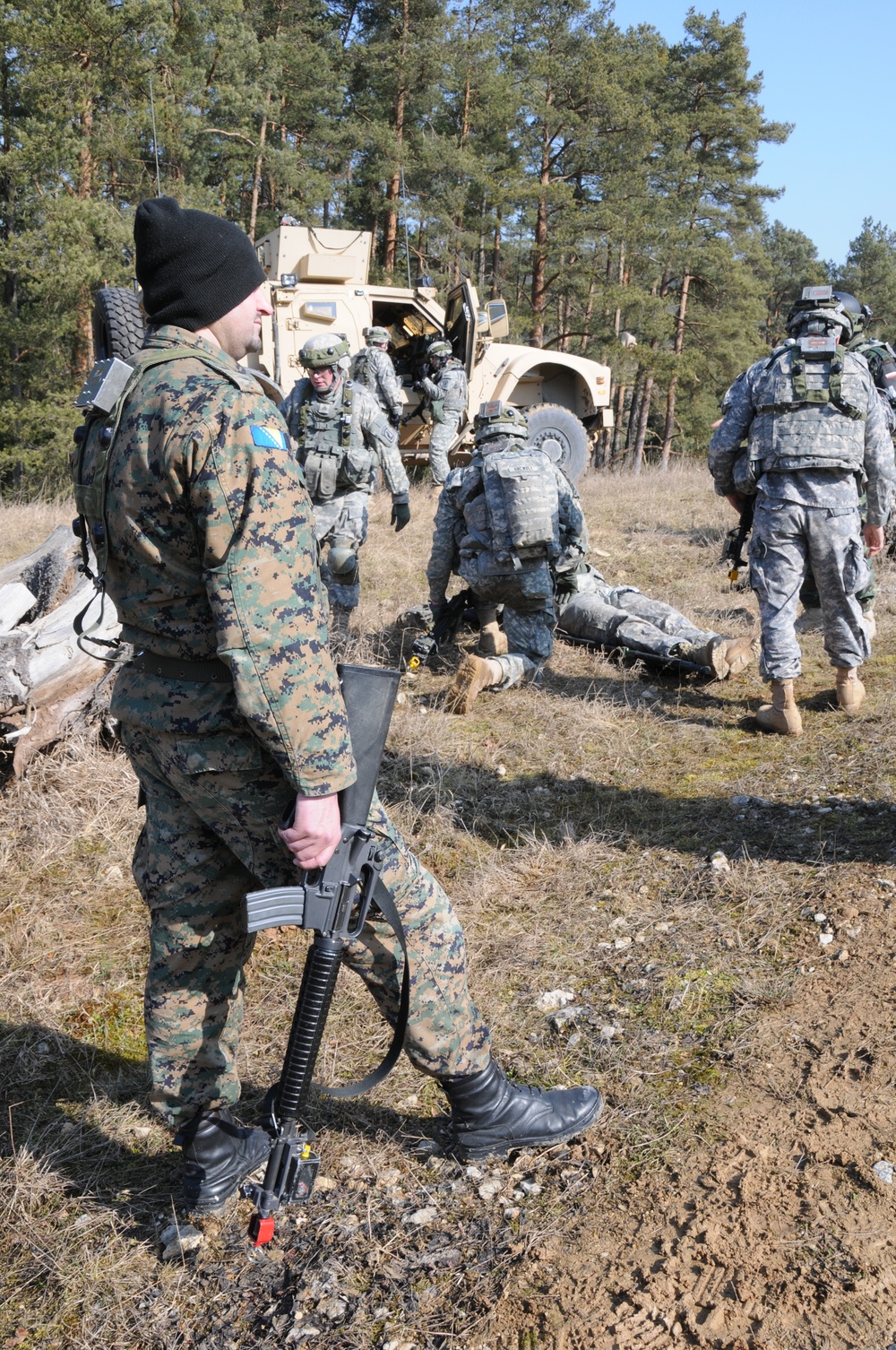 173rd Airborne Brigade Combat Team mission rehearsal exercise