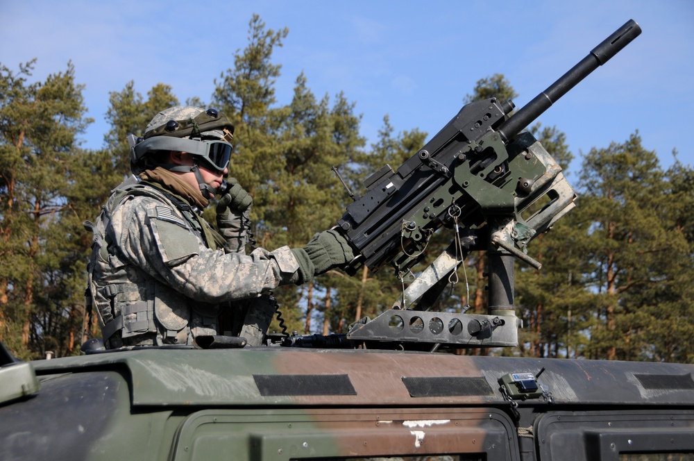 173rd Airborne Brigade Combat Team mission rehearsal exercise