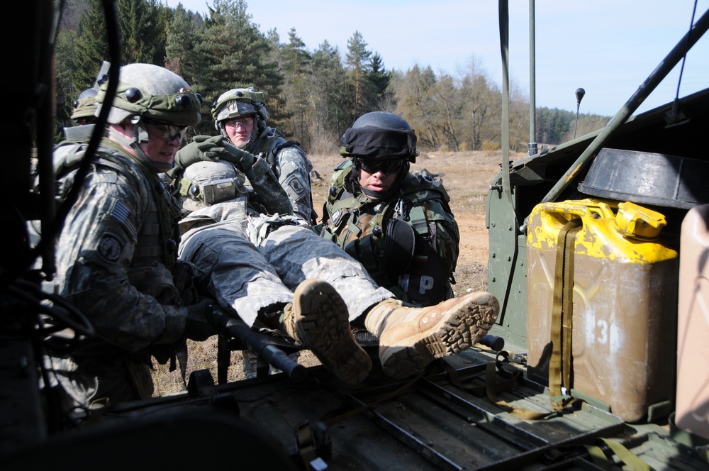 173rd Airborne Brigade Combat Team mission rehearsal exercise