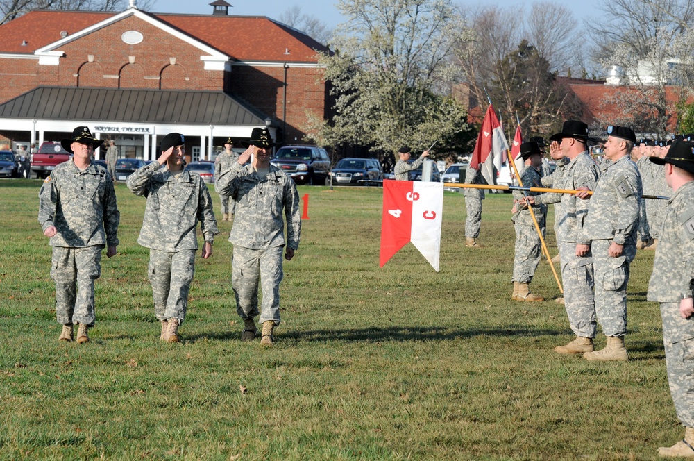 6th Squadron, 4th Cavalry Regiment changes command