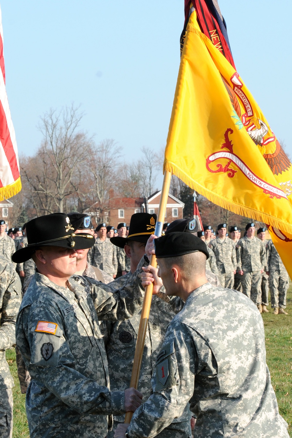 6th Squadron, 4th Cavalry Regiment changes command