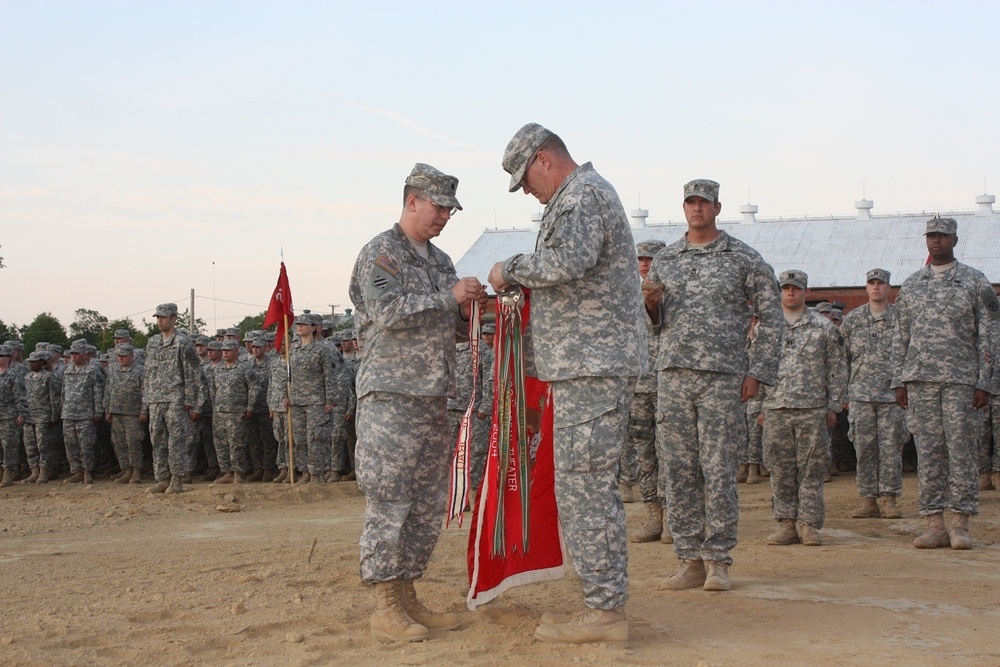 Engineer Battalion receives campaign streamer for Operation Iraqi Freedom contribution