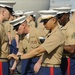 USS Blue Ridge uniform inspection