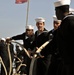 USS Porter sailors heave mooring lines
