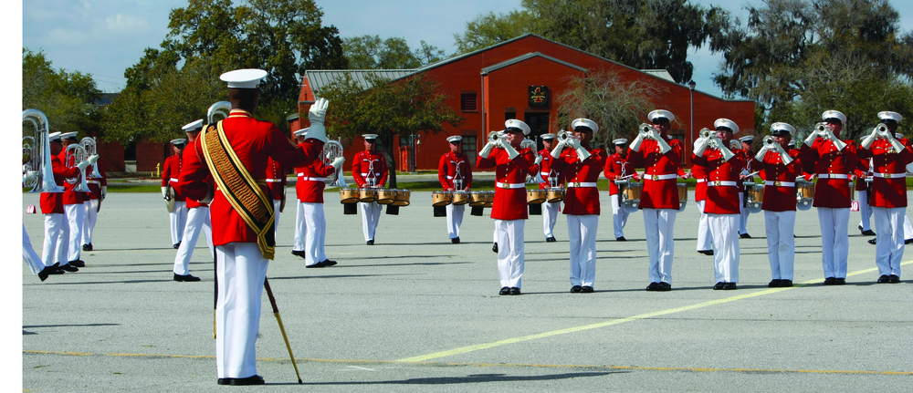 Depot welcomes Battle Color Detachment