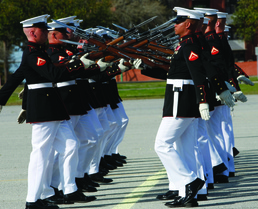 Depot welcomes Battle Color Detachment