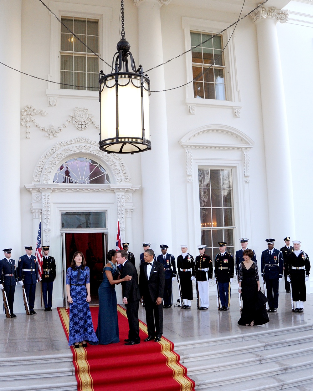 Armed Forces Full Honor Cordon and State Dinner for United Kingdom
