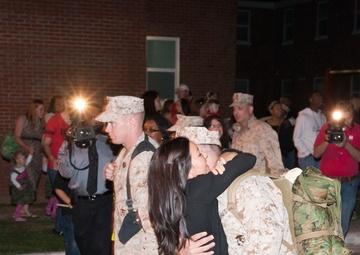 Home at last!  II MEF (FWD) returns from year in Afghanistan