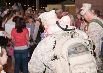 Home at last!  II MEF (FWD) returns from year in Afghanistan
