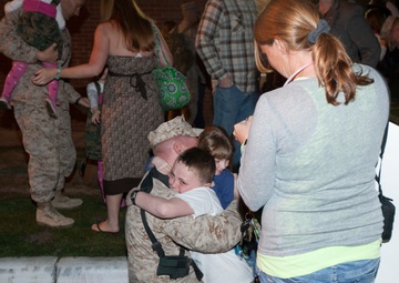 Home at last!  II MEF (FWD) returns from year in Afghanistan