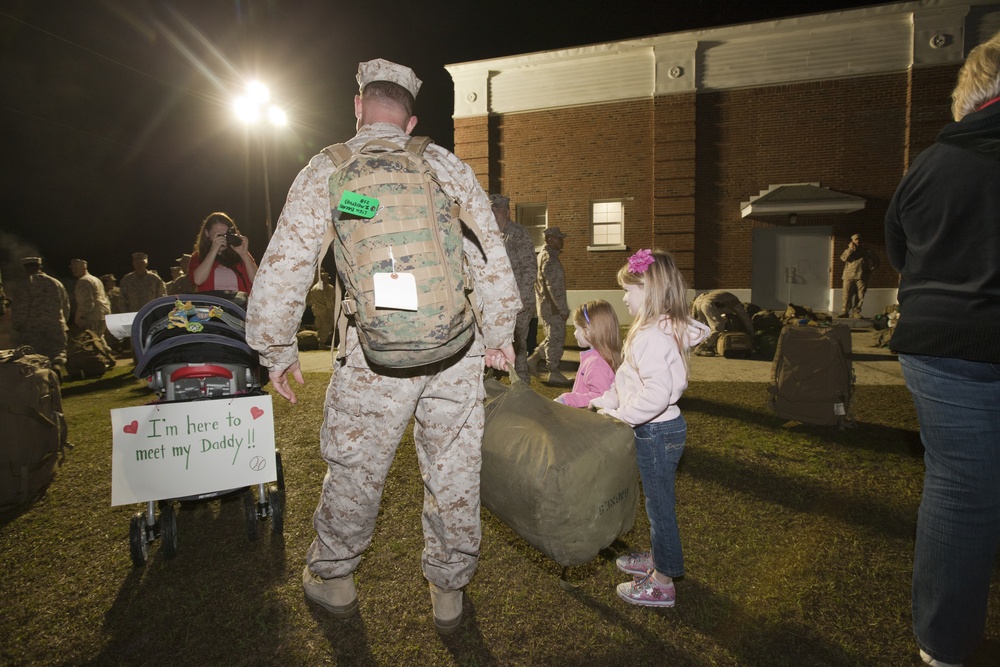 Home at last!  II MEF (FWD) returns from year in Afghanistan