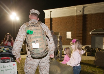 Home at last!  II MEF (FWD) returns from year in Afghanistan