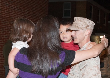 Home at last!  II MEF (FWD) returns from year in Afghanistan