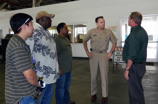 DLA director visits agency disposition, fuel facilities in Hawaii