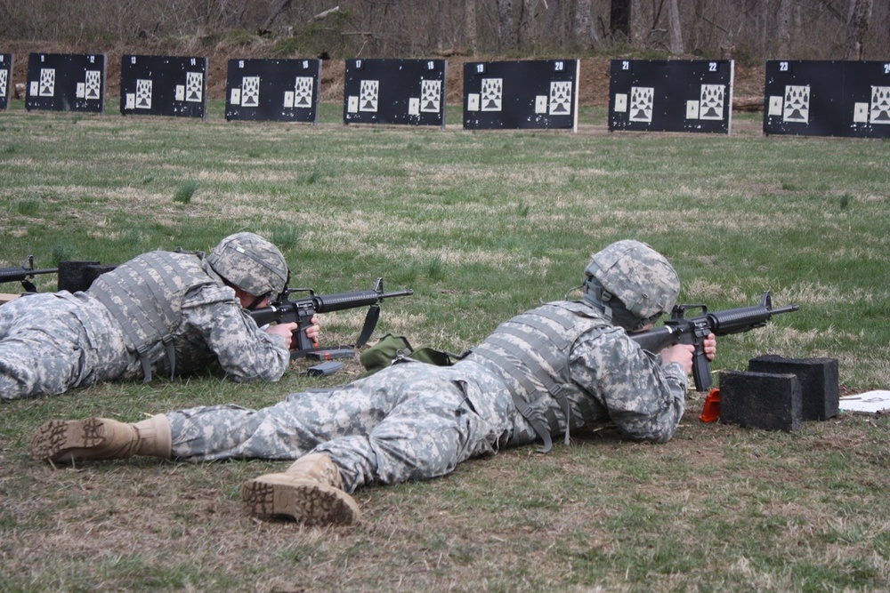 Engineers Test Weapons Proficiency