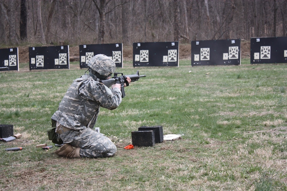 Engineers Test Weapons Proficiency