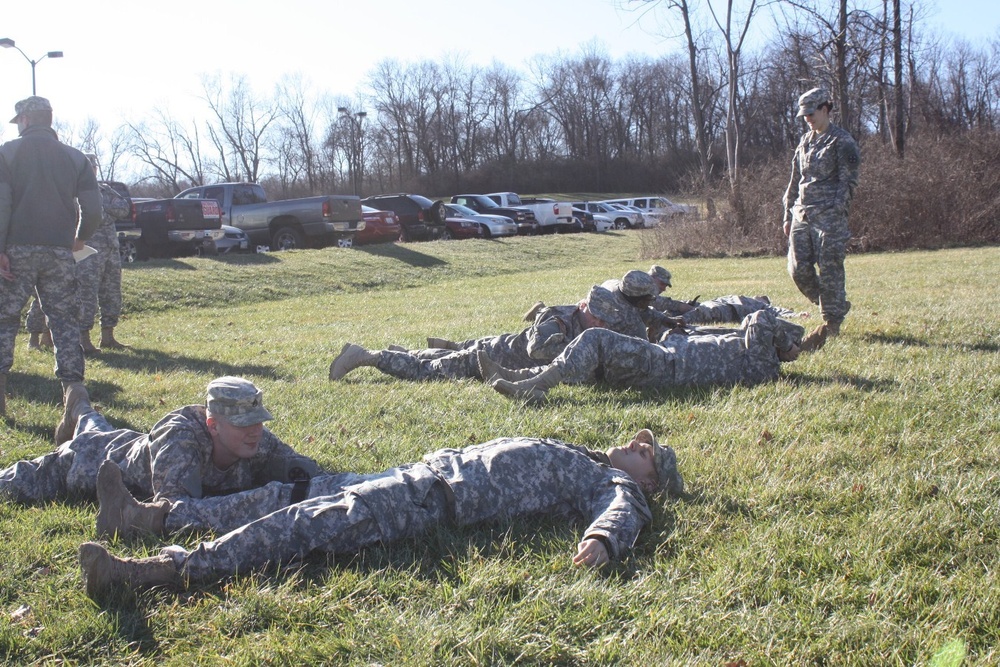 National Guard soldiers train to care for casualties