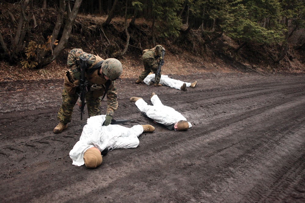 Marines locate, ambush mock enemy