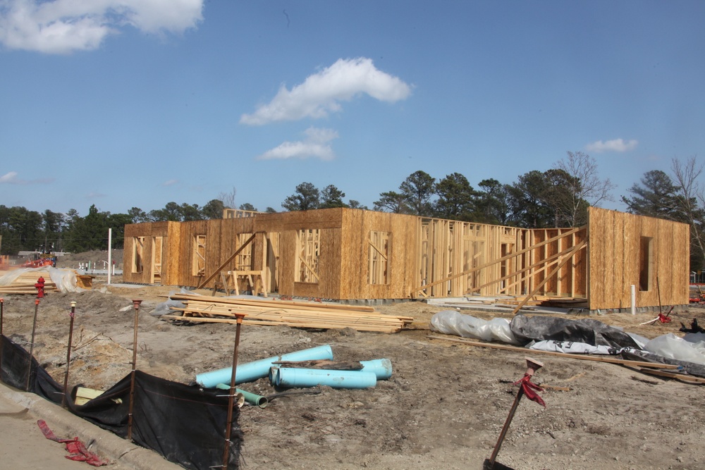 New home construction to improve life for Cherry Point-based families