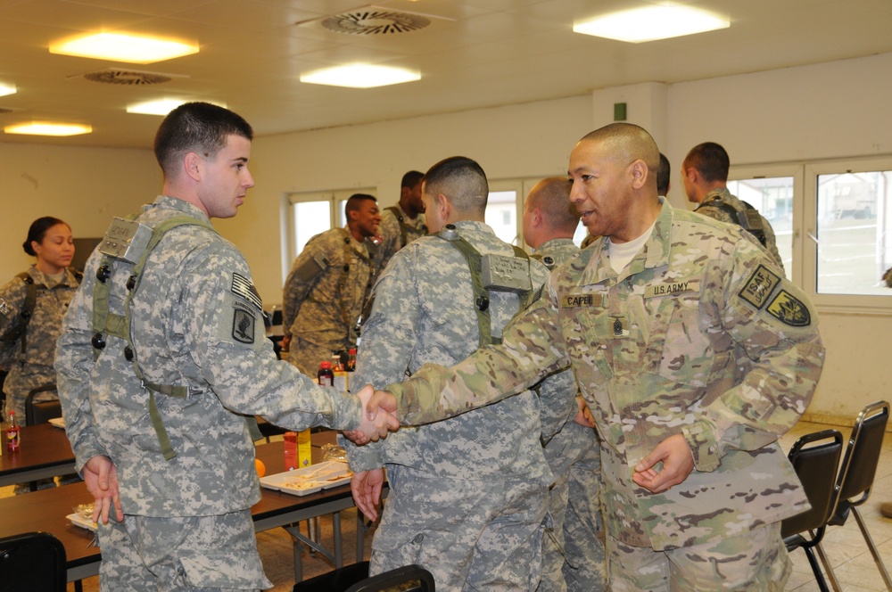 US Army Command Sgt. Maj. Thomas R. Capel visits The Joint Multinational Readiness Center