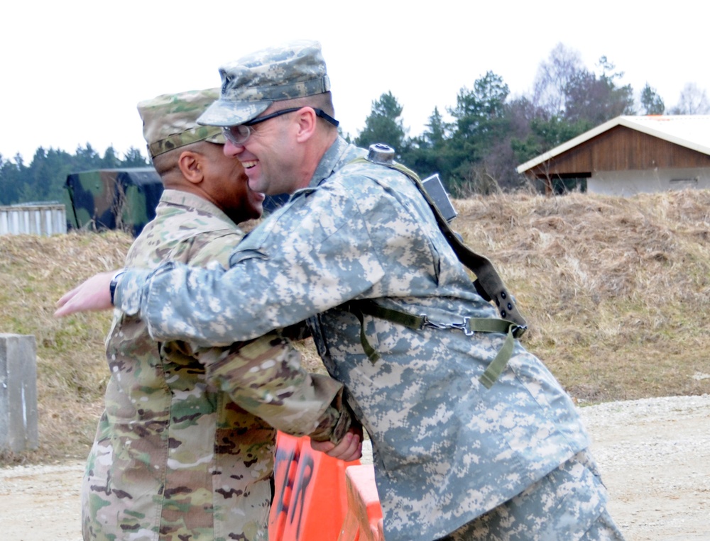 US Army Command Sgt. Maj. Thomas R. Capel visits The Joint Multinational Readiness Center