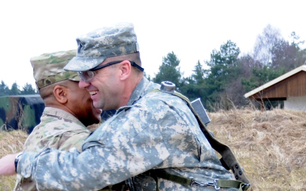 US Army Command Sgt. Maj. Thomas R. Capel visits The Joint Multinational Readiness Center