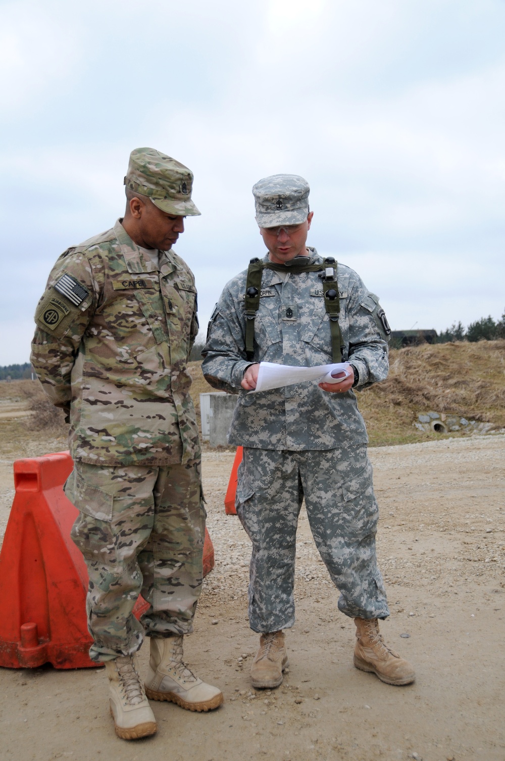 US Army Command Sgt. Maj. Thomas R. Capel visits The Joint Multinational Readiness Center