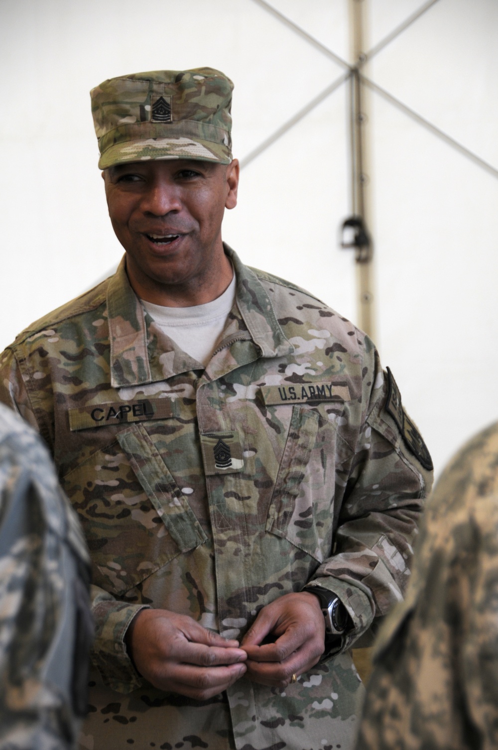 Dvids - Images - Us Army Command Sgt. Maj. Thomas R. Capel Visits The 