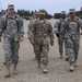 US Army Command Sgt. Maj. Thomas R. Capel visits the Joint Multinational Readiness Center