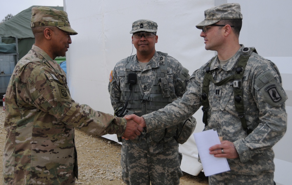 DVIDS - Images - US Army Command Sgt. Maj. Thomas R. Capel visits the ...