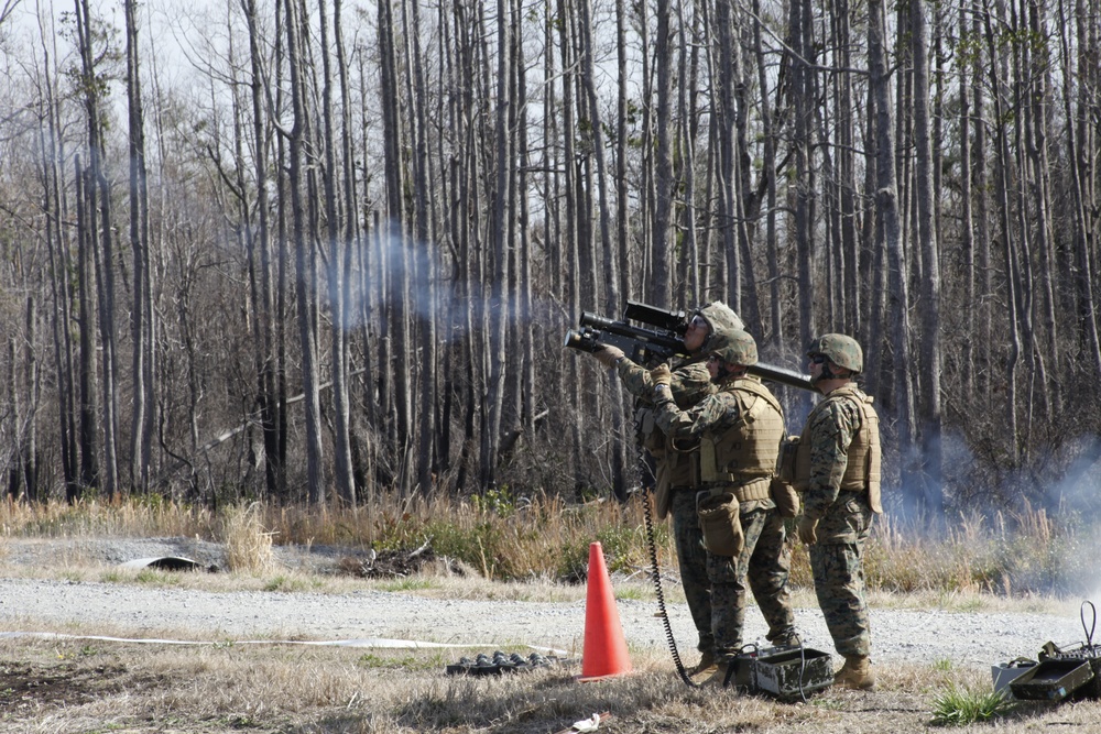 2nd LAAD Marines practice ‘death from below’ during Exercise Sandman: 2nd LAAD gets hands-on training at Air Force Dare County Bombing Range