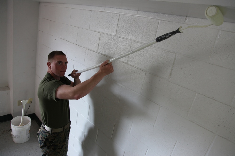 Ammunition Marines create place to call home