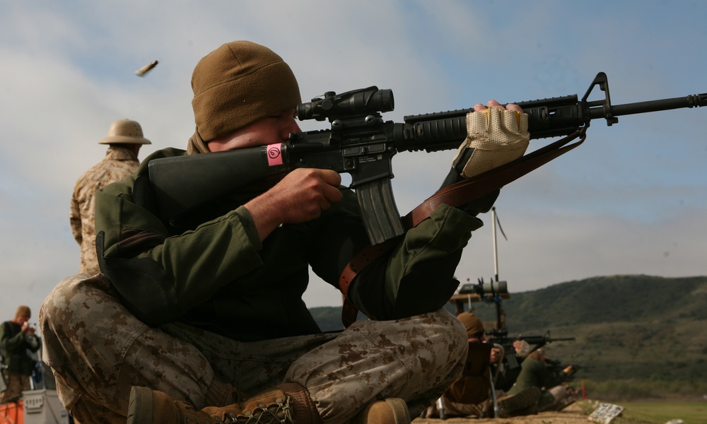 Marines compete and learn at the 2012 Western Division Matches