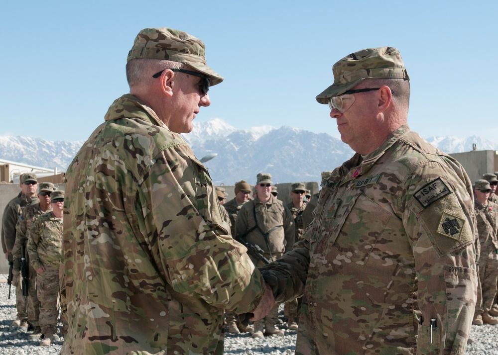 Maj. Gerald Mastin awarded the Bronze Star